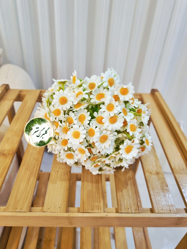 دسته گل بابونه مدل 7 شاخه